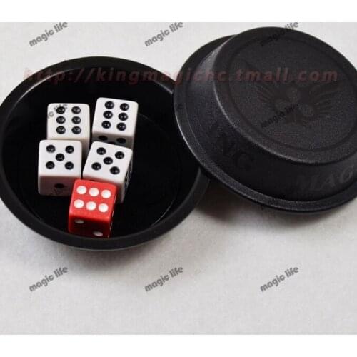 Flying Dice Party Magic Magical Super Fly Dice Conjuring Game Flying color magic props