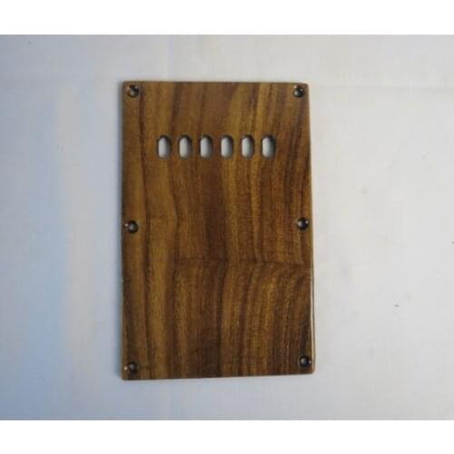 Cavity Cover Back Platewood of Chinese scholartree Fits Guitar Style2 #2985