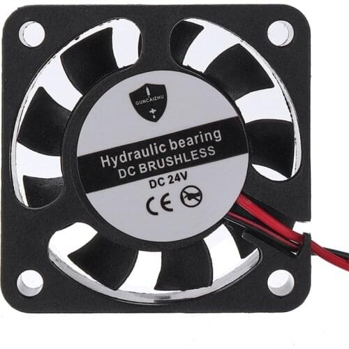 40mmx10mm Quiet Silent Cooling Fan 24V 3D Printer Accessories Fan Cooler For Ender 3/Ender 3 Pro/Ender 5 Printers