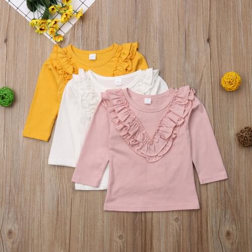 One opening Tops & T-Shirts For Girls
