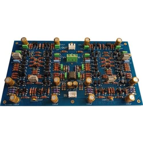 Assembed A100SD HiFi Preamplifier Board Base On Accuphase A100 Preamp Audio Circuit