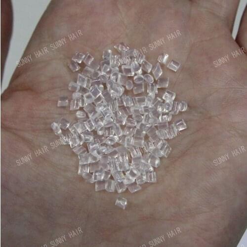Swiss GLUE BEADS+900g Keratin Glue Granules Beads Grains Hair Extensions