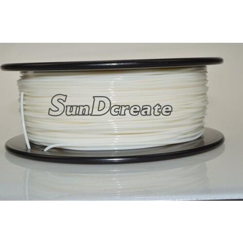 SunDcreate Flexible 3D Printer Filaments soft 3.00mm for Makerbot Reprap Mendel UP Machine 0.5kg(1.1lb)