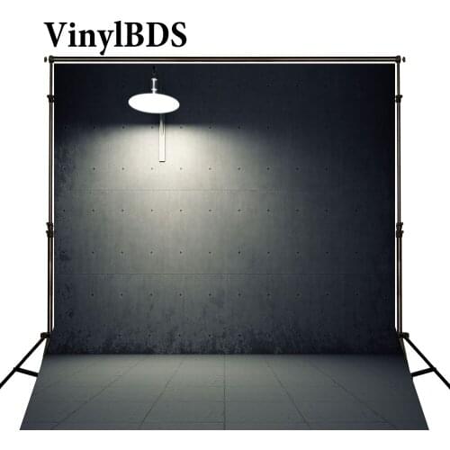 VinylBDS Newborn Baby Backdrops Photography Lighting Fall Iron Wall Fotografia Gray Tiles Floor Backgrounds For Photo Studio