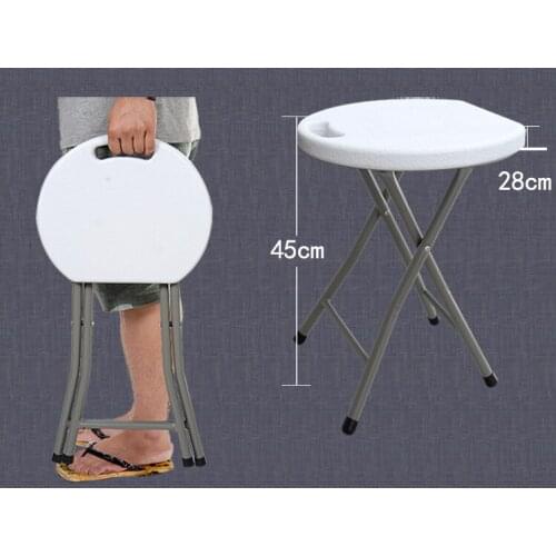 45*30CM High quality Portable Folding Office stool Small Round stools