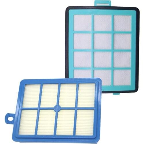 1x Exhaust vents filter +1x Intake Vents HEPA Filter Replacement for philips FC8766 FC8767 FC8760 FC8764 vacuum cleaner parts