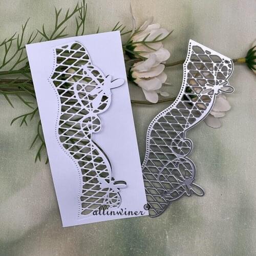 Butterfly net edge frame Metal Cutting Dies Stencils For DIY Scrapbooking Decorative Embossing Handcraft Die Cutting Template