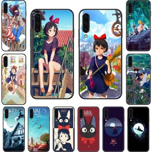 Anime Kikis Delivery Service Phone case For Samsung Galaxy A 3 5 8 9 10 20 30 40 50 70 E S Plus 2016 2017 2018 2019 black