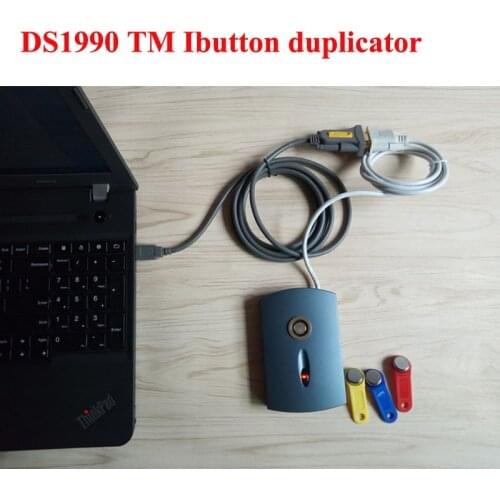 DS1990A-F5 dallas ibutton Key TM Card reader Programmer reader and Writer/Copier/Duplicator copy TM1990A card+2 button Keys