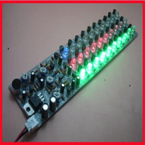 Level indicator/sound control level indicator Sound control level indicator module Electronic production kit