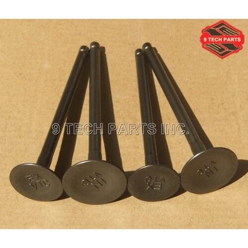 OEM QUALITY GN250 GZ250 GN SP GZ 250 VALVE KIT INTAKE 2PCS + EXHAUSE 2PCS NEW FREE SHIPPING