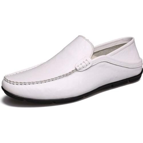 Original Genuine Leather Men Dress Shoes Korean Version Of Shishang Leather Doudou Shoes Driving Shoes And MenS Leather Shoes