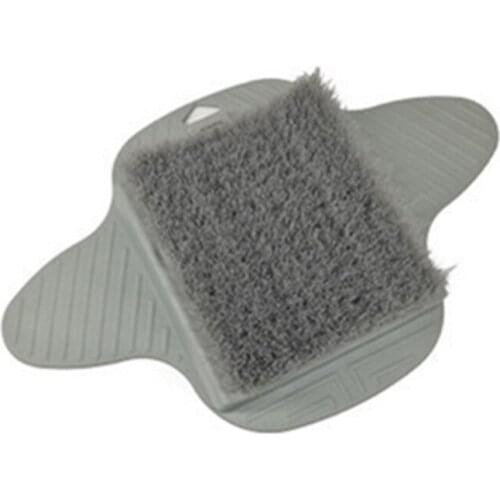 Plastic Bath Shower Foot Brush Scrubber Bath Shoe Feet Massage Slippers Brush RXJC