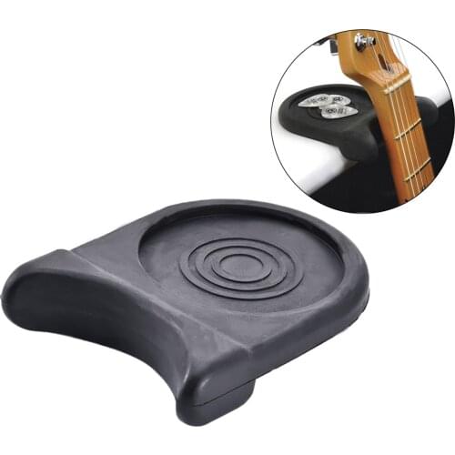 Electric Guitar / Bass Desktop Mount Neck Rest Stand Rubber Guitar Neck Table Rest Stand for Acoustic Electric Guitar Bass