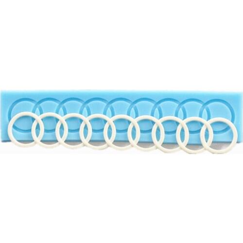 Silicone Mold Cake Lace Mats Mold Silicone Lace Mat Fondant Cake Decorating Tools Wedding Flower Embossing Mould Bakery M919