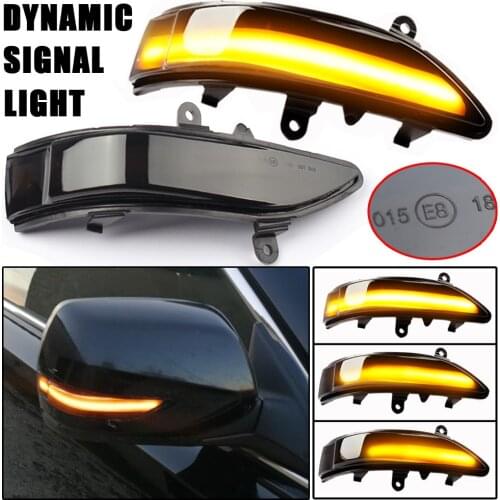 2Pcs LED Dynamic Turn Signal Light For Subaru Forester Tribeca Side Mirror Blinker Indicator For Subaru Outback Legacy Impreza