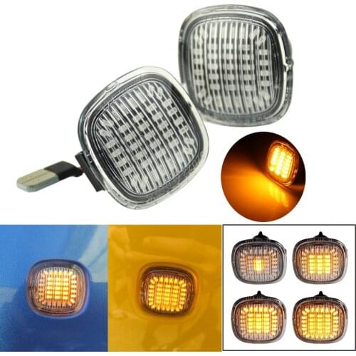 Flowing Dynamic LED Side Marker Turn Signal Light Indicator For Audi A3 A4 B5 A8 D2 SEAT Cordoba Ibiza Mk2 Leon Mk1