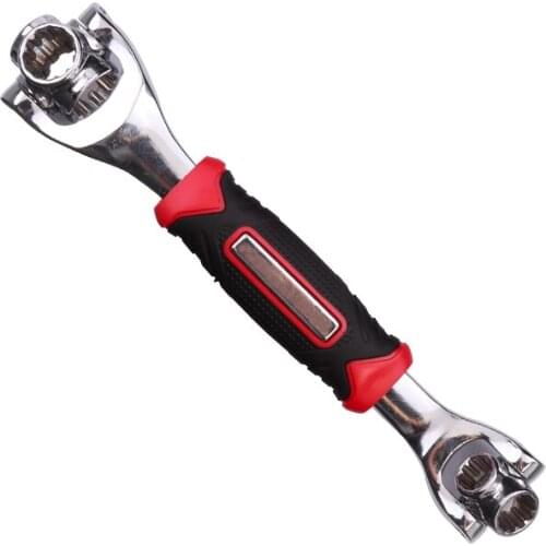 Tiger Wrench 48 in 1 Tools Socket Works with Spline Bolts Torx 360 Degree 6-Point, 12-Point, Torx, Square Universal wrench