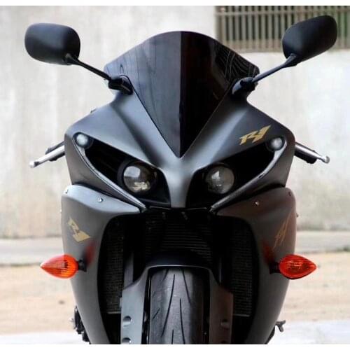 Motorcycle wind deflector WindScreen For Yamaha YZF1000 R1 2009 2010 2011 2012 2013 2014 YZF 1000 R1 09 Black