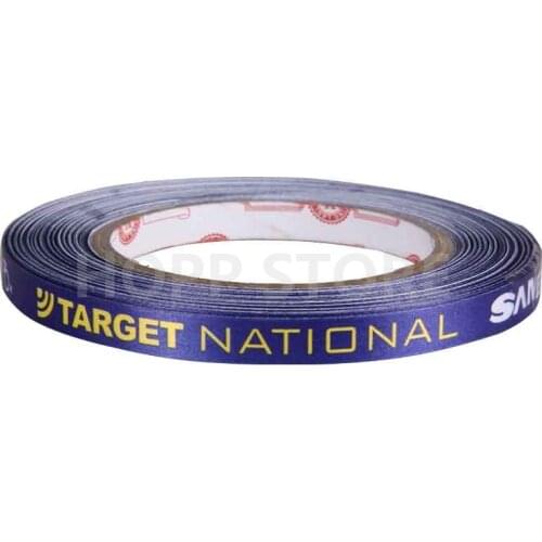 1cm*25M SANWEI Table Tennis Racket Edge Tape Side Protector Original TARGET National Ping Pong Bat Protective Tape Accessories