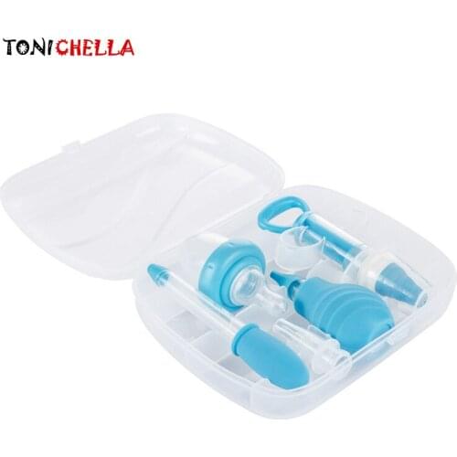 6 pcs/t Baby Feeding Medicine Tool With Dropper Type Syringe Nipple Utensil Nasal Suction Device Kids Ear Device T0327