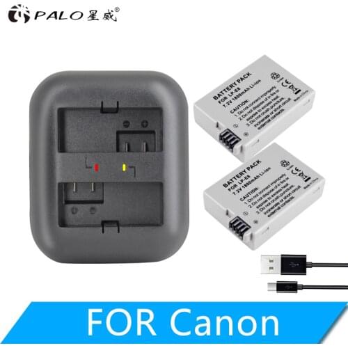 LPE8 Battery LP-E8 lp e8 Camera Battery 1800mAh + LPE8 charger for Canon 550D 600D 650D 700D X4 X5 X6i X7i T2i T3i T4i T5i DSLR