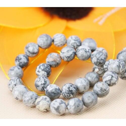 10mm Accessories White@Black Kunzite Natural Round multicolor beads For Necklace Bracelet 15inch Jewelry making design wholesale