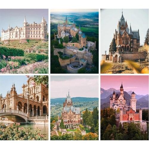 Diamond Embroidery Abstract art landscape painting Cross Stitch Diamond Painting Kits Mosaic Sale Rhinestones Art Handwork Gift