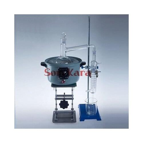 1000ml Essential Oil Steam Distilling Apparatus Distillation Kit Tools Lab Use