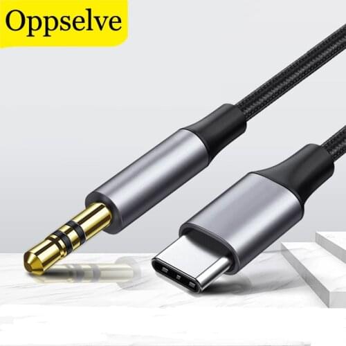USB Type C Adapter Audio Cable for Huawei P40 P30 Pro Mate USB C to 3.5mm AUX Headphones for Samsung S8 S9 S10E Xiaomi Mi 11 8 9