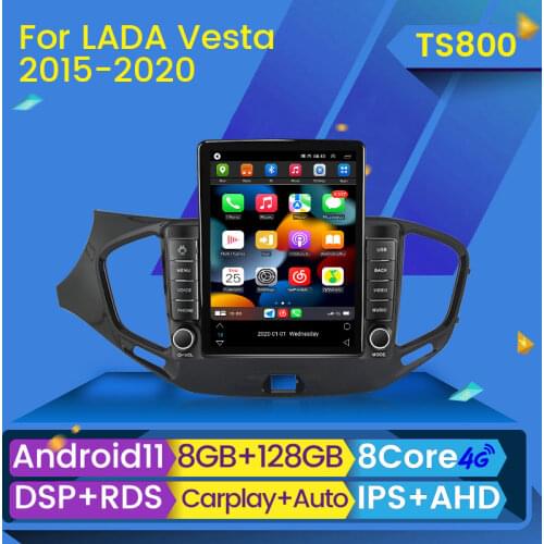 2G+32G Android 9.7" Tesla Screen 4GLTE Car Radio Multimedia Player for LADA Vesta Cross Sport 2015 - 2020 Stereo GPS Navi Unit