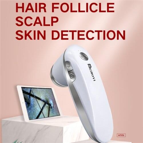 Wireless Ultra HD APP WIFI Hair Follicles Scalp Detector Digital Skin Analyzer Microscope Tool Barber Shop Hair salon