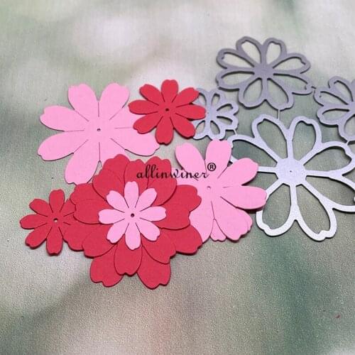 Flower decoration Metal Cutting Dies Stencils Die Cut for DIY Scrapbooking Album Paper Card Embossing