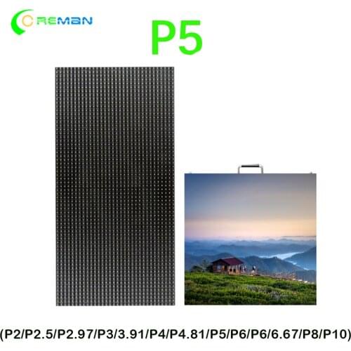 Hd LED Video Wall RGB P5 LED Display Panel 32x16cm Full Color Intérieur P5 LED Module