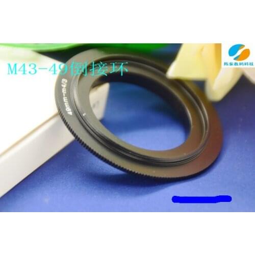 Macro Reverse Lens Adapter Ring 49mm Lens to M4/3 49MM-M4/3 For 0lympus E-P1/E-P2/E-PL1 G1/G2/G10/GF1/GF2