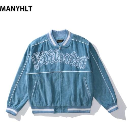 MANYHLT Mens Corduroy Jackets