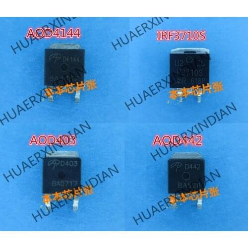 New AOD4144 AOD403 AOD442 IRF3710S TO252 high quality