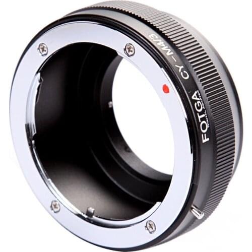 FOTGA Lens Adapter Ring For Contax/Yashica CY Lens to Micro 4/3 m4/3 Adapter For E-P1 G1 GF1 brass Wholesale