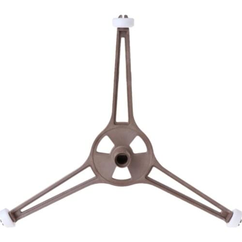 Microwave Oven Plastic Triangle Shaped Tray Support For 24.5cm Flat Glass Plate