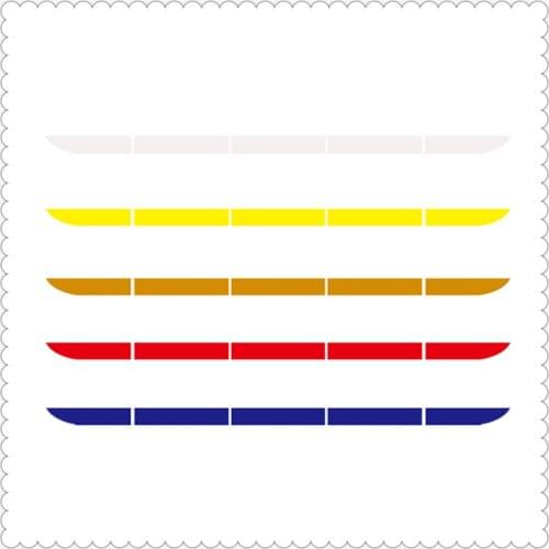 Car Reflective Sticker Warning Strip Tape Traceless for Chevrolet Stingray Aveo5 Trax Sonic Epica Cobalt Celta Lumina HHR