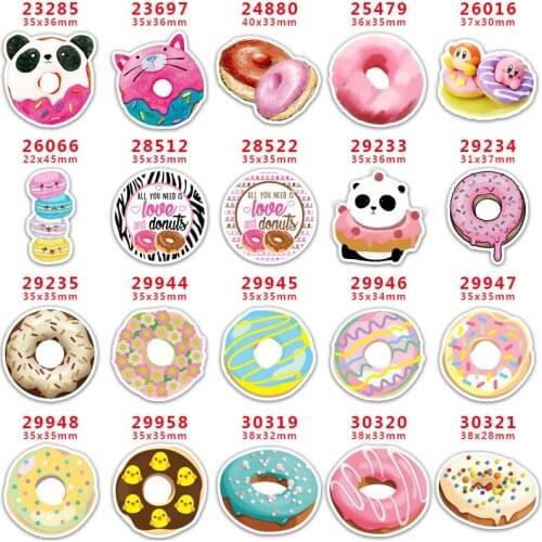 10 pcs Resins Flatback for Hair Bows Planar Resin Crafts Custom Resin for DIY Phone Decorations PR23285