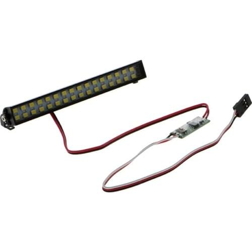 LED Roof Lamp Light Bar for 1/10 RC Crawler Traxxas Trx4 SCX10 90048 D90