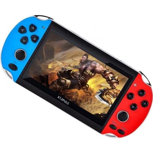 X12 Plus Retro Handheld 7inch Large Screen 16G Game Console with Music/Movie