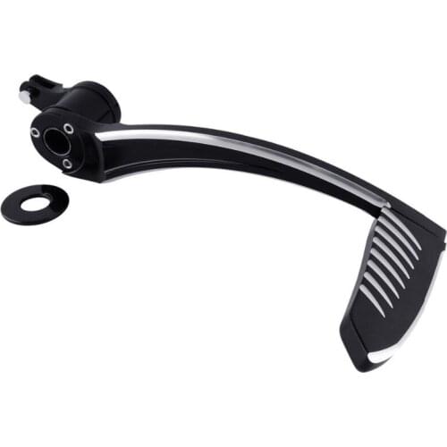 Motorcycle Brake Lever Pedal Foot Peg Rear For Harley 08-13 Touring Road King Street Glide