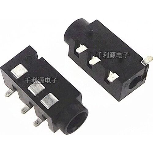 10PCS 3.5 headphone jack audio jack PJ-320D 4 pin SMD MP3 Accessories PJ320D