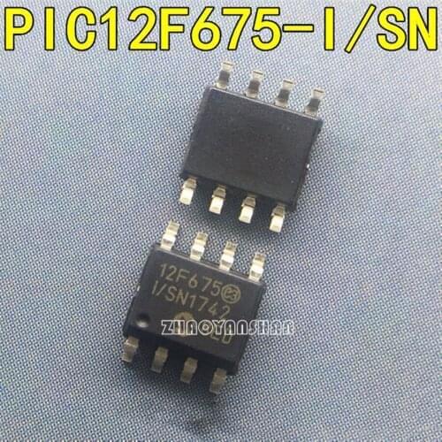 100pcs X PIC12F675-I-SN PIC12F675-I PIC12F675 SOP-8 NEW Free Shipping