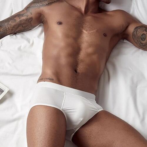 Brand Men Underwear Modal Men Briefs Breathable Comfortable Underpants Male Panties Cueca Tanga Hombre Soft Sexy Gay Jockstrap