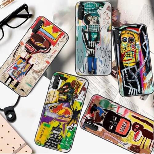 Jean Michel Basquiat Art Graffiti Phone Case For Xiaomi 8 8lite 9t Se 10 10pro Note2 3 10lite MIX2 S MAX2 3 F1 A1 2 Cc9pro