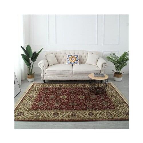 European Classical Style Tassel Soft Carpets Living Room Bedroom Rugs Home Carpet Delicate Soft Hot Area Rugs Floor Door Mat