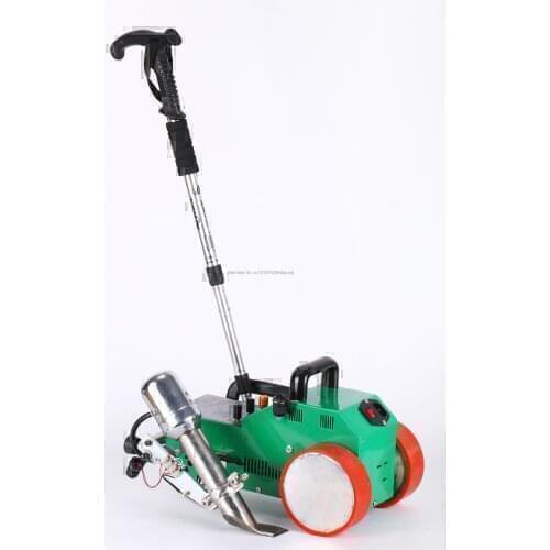 Hot selling banner welder /seaming PE, PVC and painting banners/hot air welding machine with one more heater